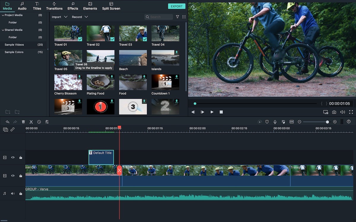 what is the preinstalled video editing software on mac