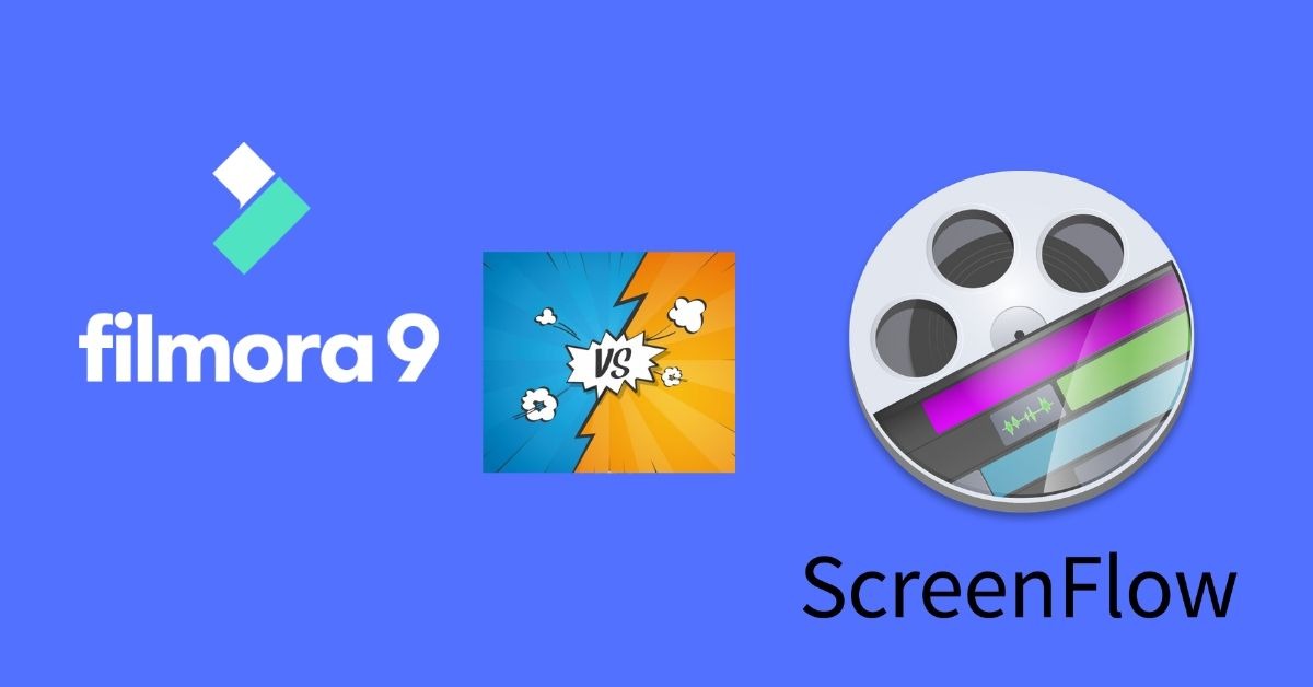 wondershare filmora vs screenflow