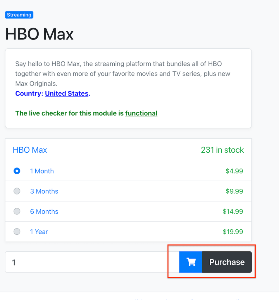 HBO Max free account