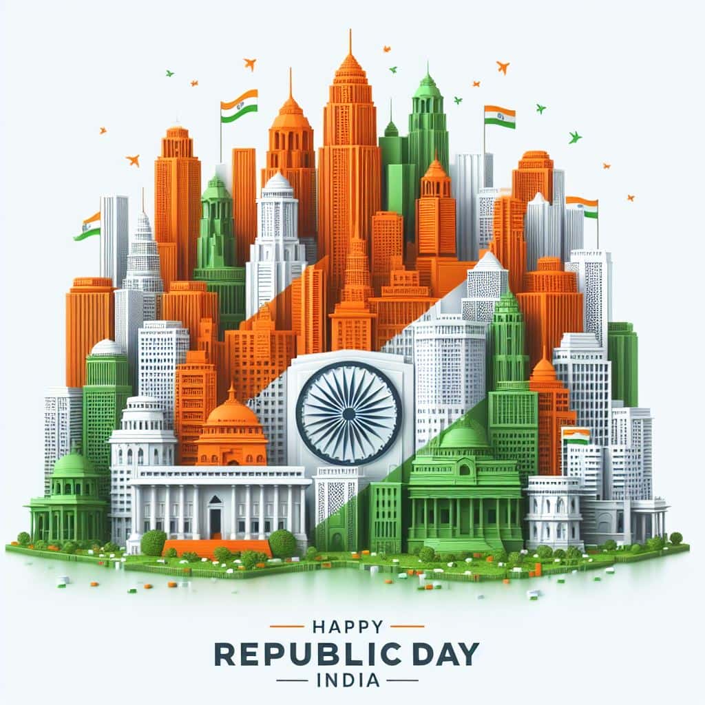 75th Happy Republic Day whatsapp status images