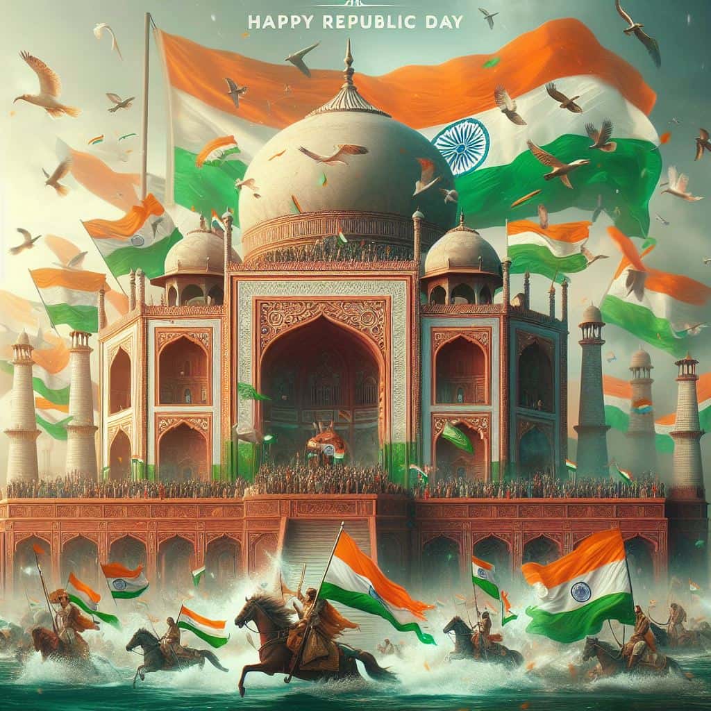 Happy Republic Day Whatsapp wishes wallpaper