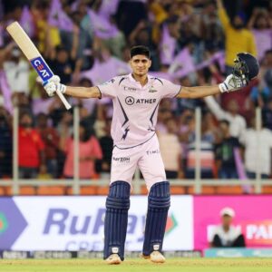 photo of shubman gill century