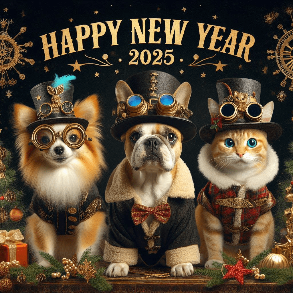 free Happy New Year 2025 images