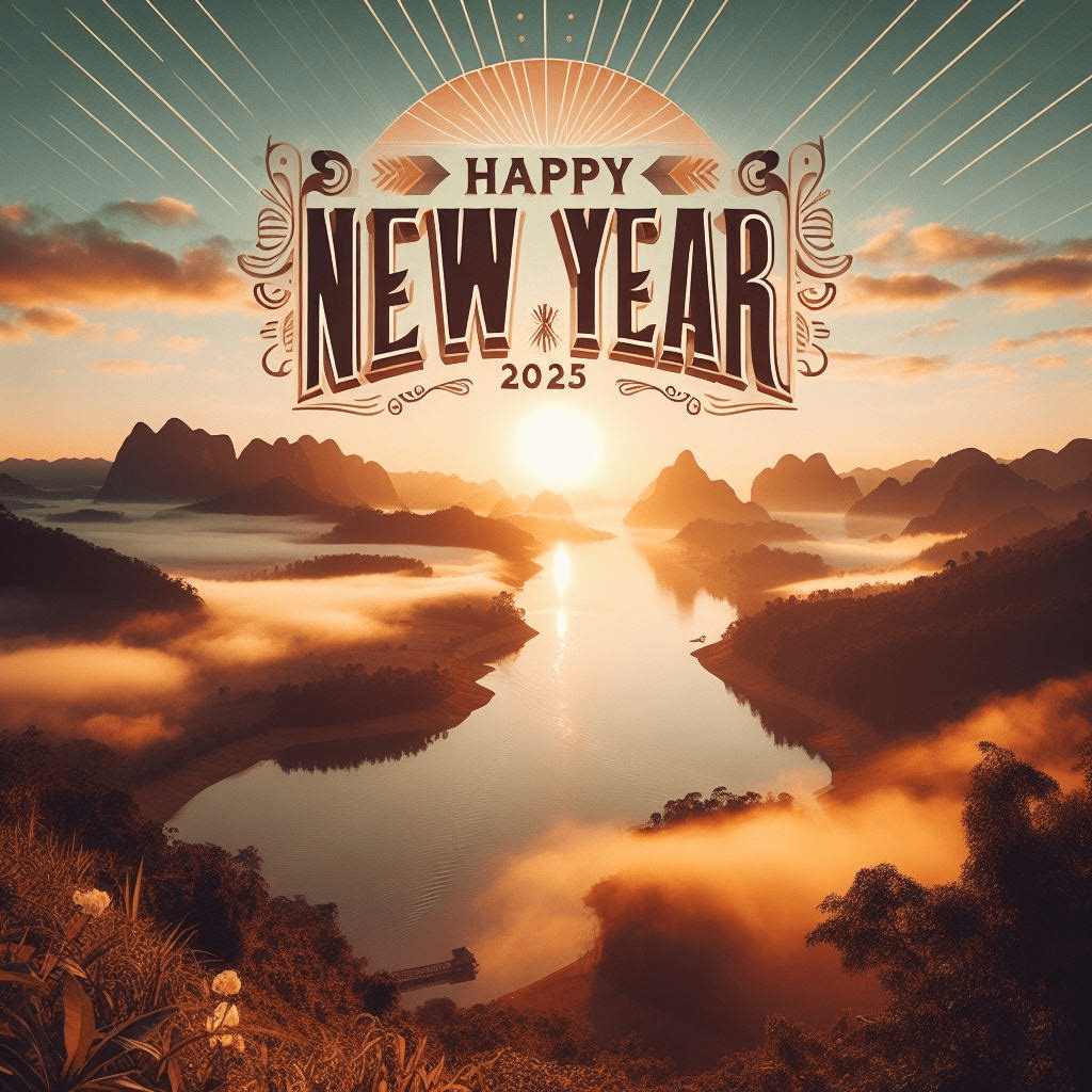 happy new year 2025 background