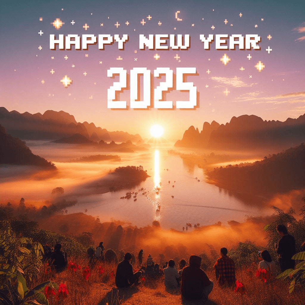 Good Morning Happy New Year 2025 Images, Quotes, Wishes, GIF