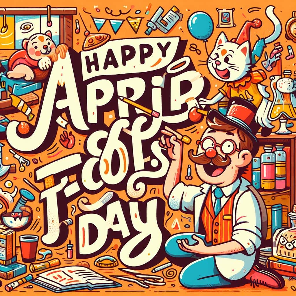 Good Morning Happy April Fool's Day images