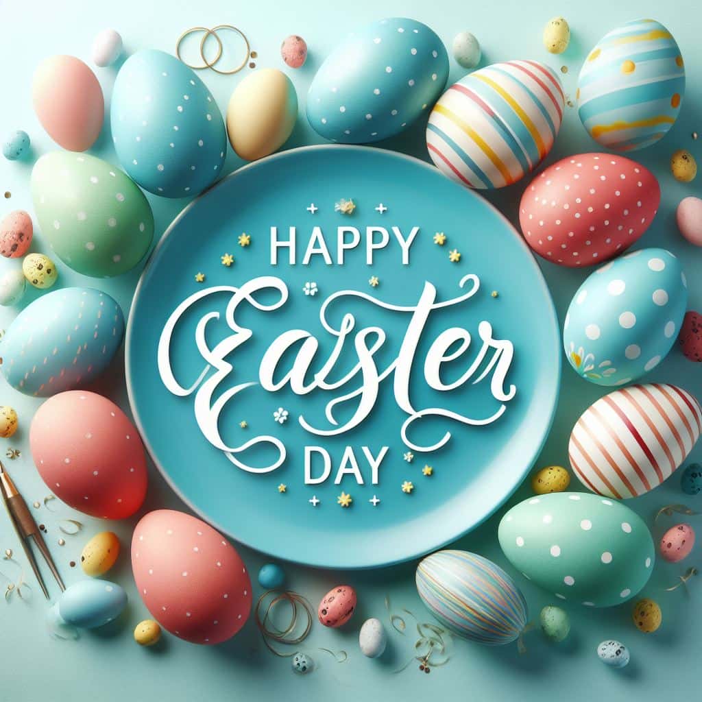 happy easter day greeting