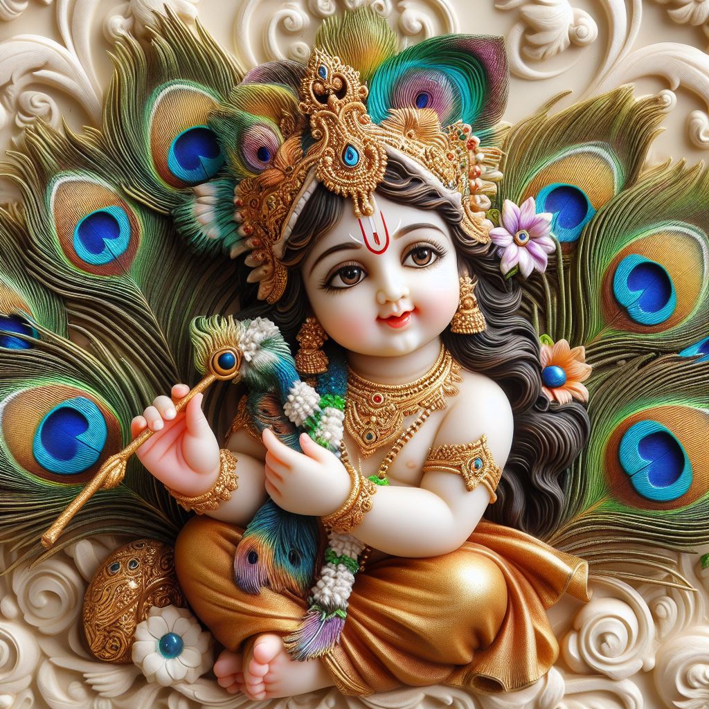 cute krishna images