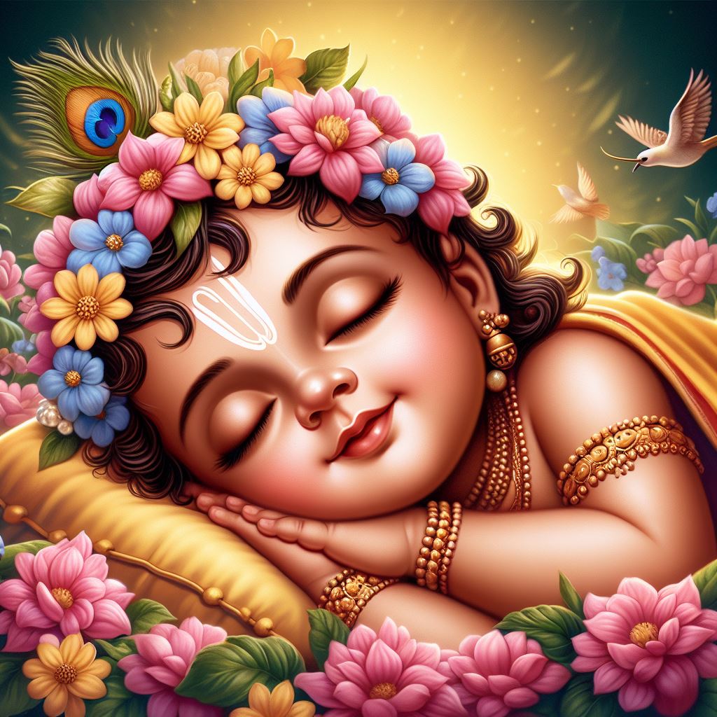 little krishna images