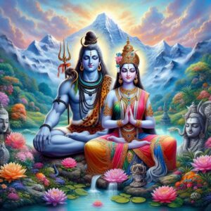 shiv parvati love images