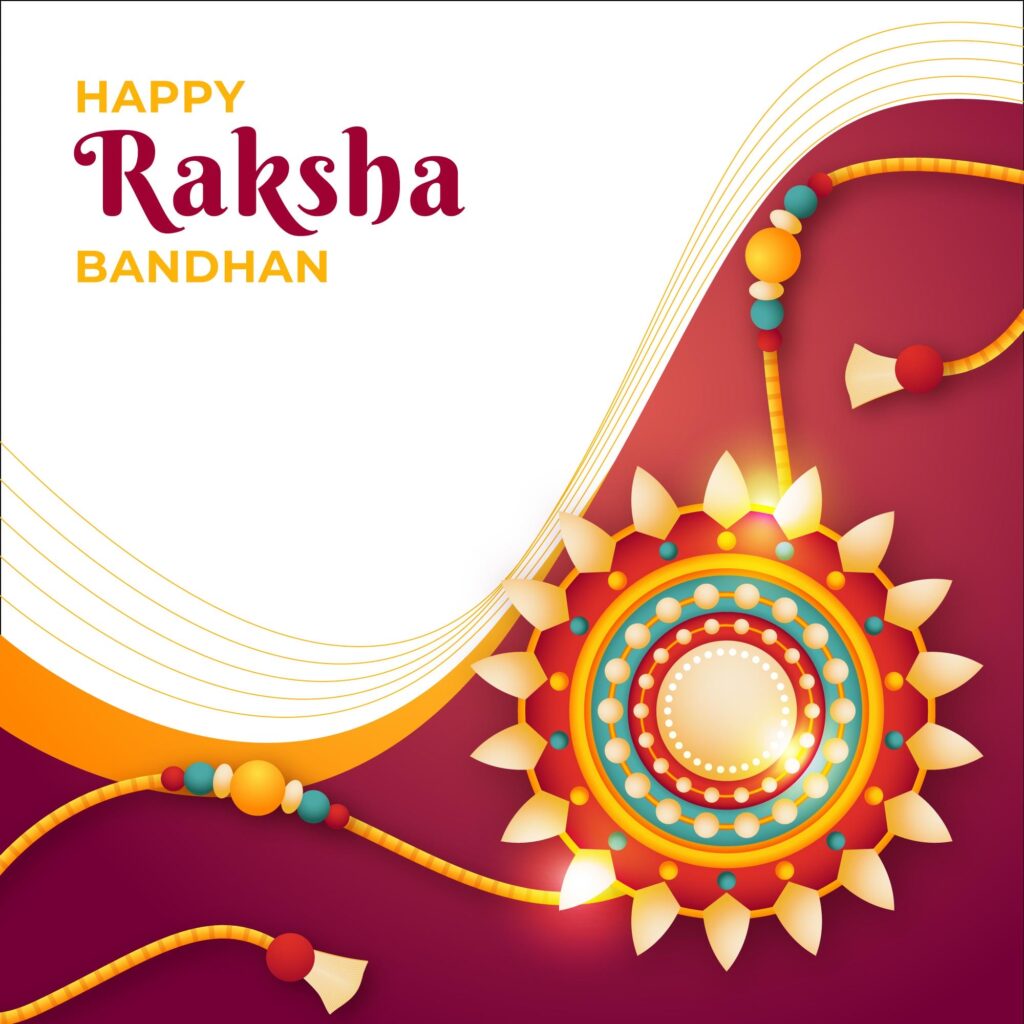 beautiful happy raksha background phoros