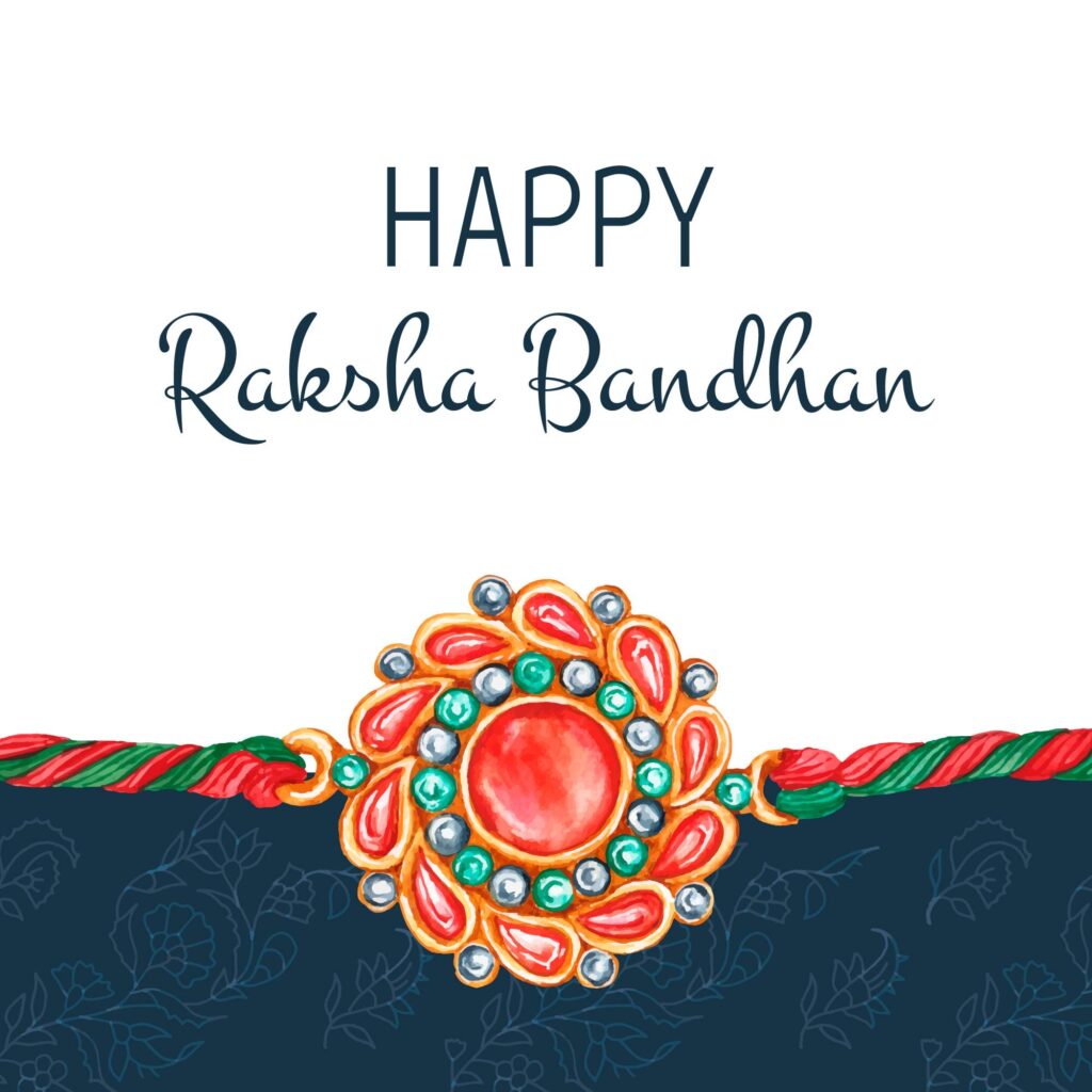 happy raksha bandhan drawing