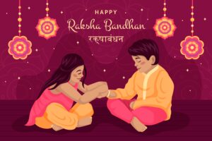 happy raksha bandhan drawing