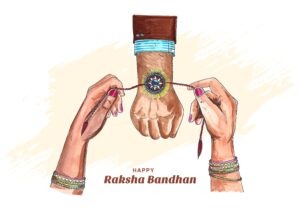 raksha bandhan drawing images