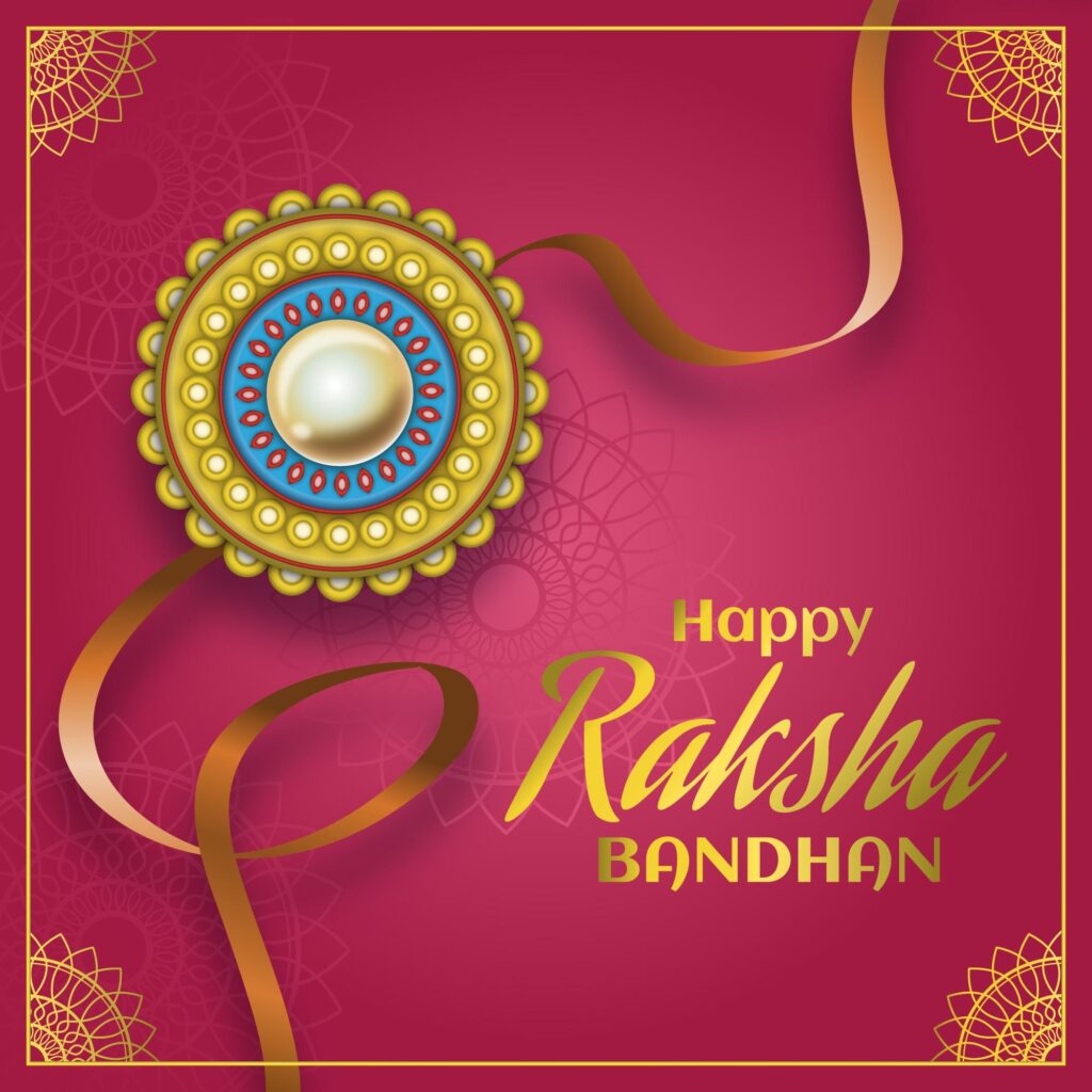 beautiful happy raksha background phoros