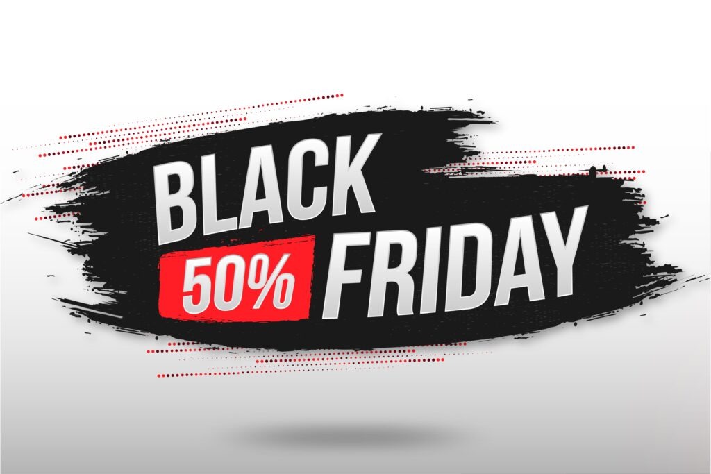 happy Black Friday 50% Sale Images